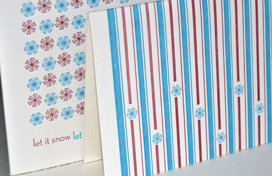 Letterpress notecards