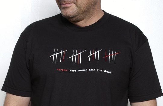 STD awareness t-shirt
