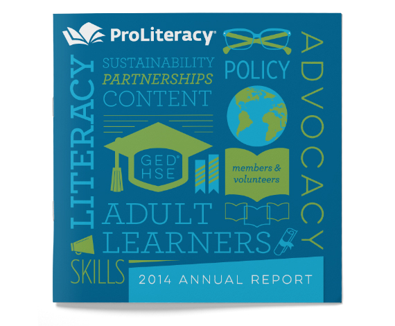 ProLiteracy Annual Report cover